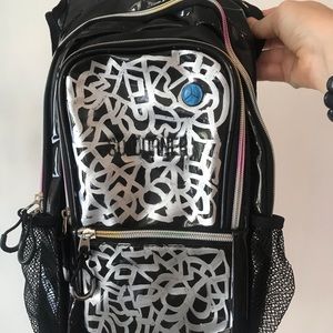 Sojourner Festival Backpack hand painted pattern